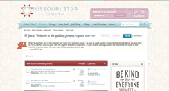 Desktop Screenshot of forum.missouriquiltco.com